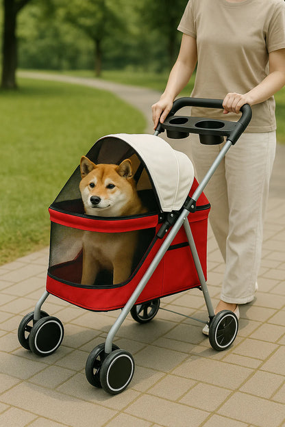 Foldable Pet Stroller