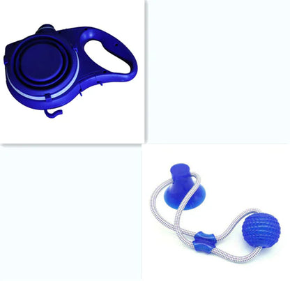 Pet Leash With Water Bottle