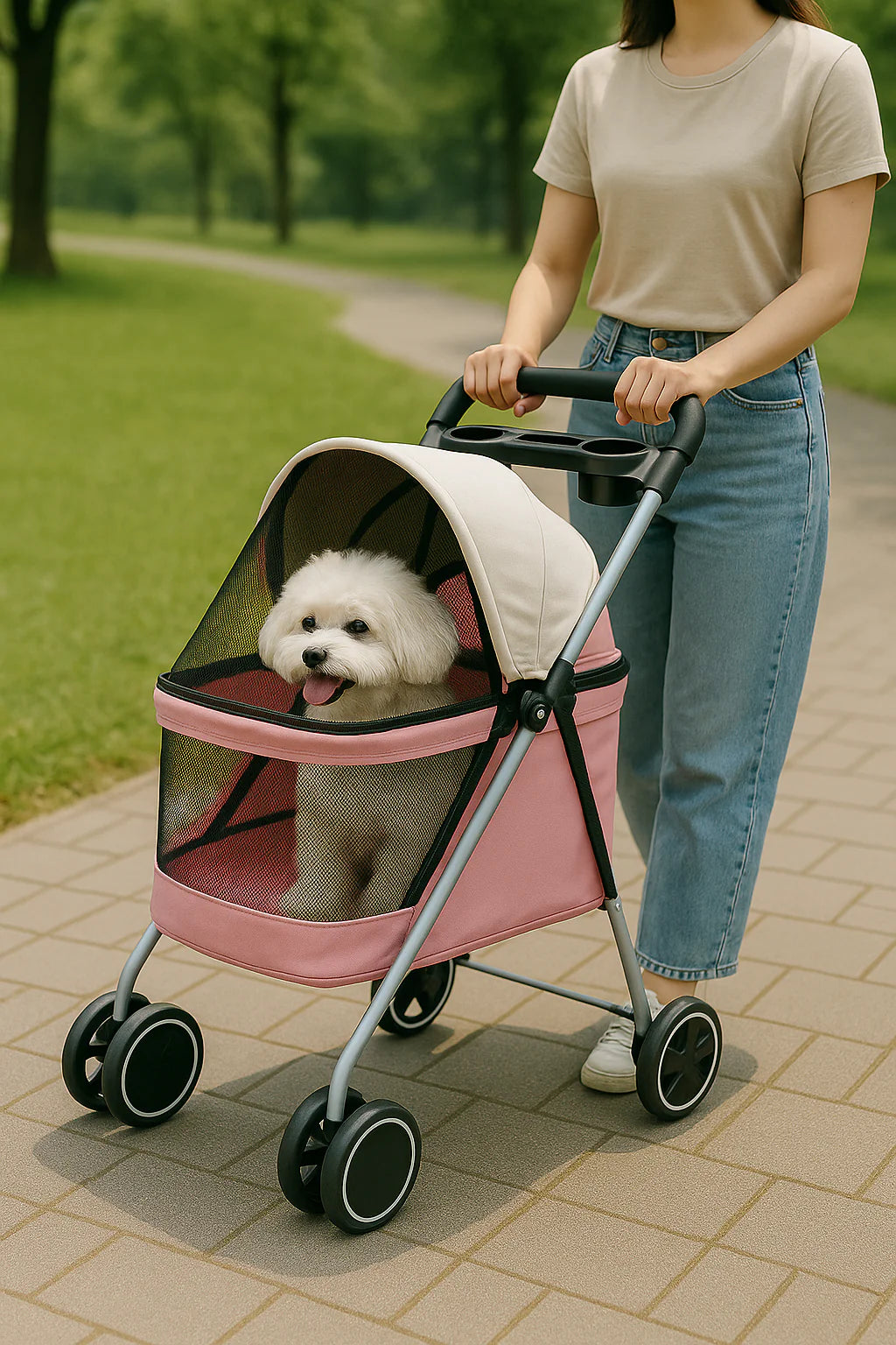 Foldable Pet Stroller