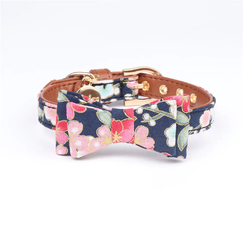 Elegant Gold Foil Collars for Pets